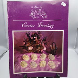 Vintage Cross Stitch Patterns, Easter Beading, 1984 Stoney Creek Collection Book